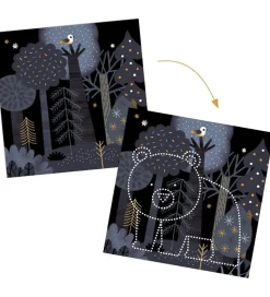 Djeco Kreasæt - Prikning - Dyr