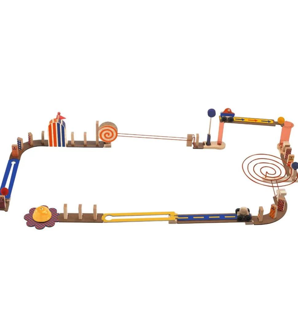 Djeco Kuglebane - Zig & Go Racer - 51 Dele