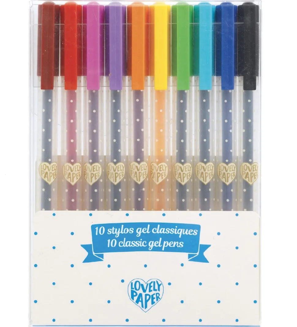 Djeco Kuglepenne - 10 Stk. - Sylos Encre Classique