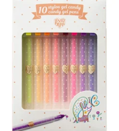 Djeco Kuglepenne - 10 stk. - Candy Gel