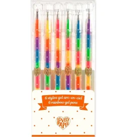 Djeco Kuglepenne - 6 stk. - Gel - Classique