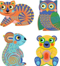 Djeco Magisk Farvelægning - Animaloma