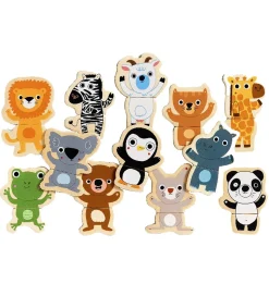 Djeco Magneter - 24 stk. - Træ - Coucou