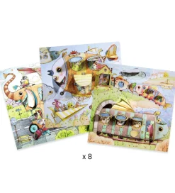 Djeco Maleark m. Små Døre - Malo's Trip