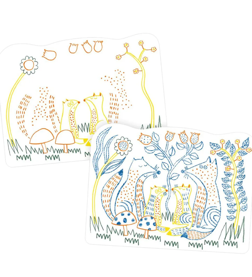 Djeco Malebog - Familles Des Sous-bois