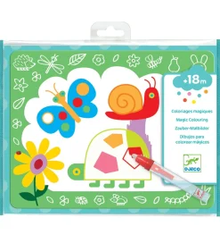 Djeco Malebog - Magic Coloring - Blå