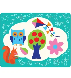 Djeco Malebog - Magic Coloring - Blå