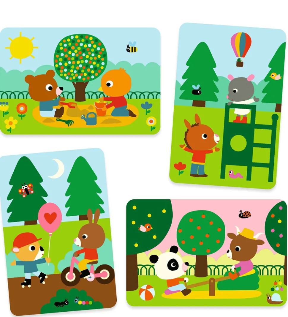 Djeco Malebog - Magic Colouring - In the Park