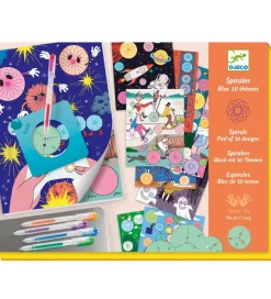 Djeco Malebog m. Spiraler - 10 Temaer