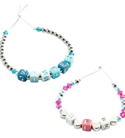 Djeco Perler - 1000 Stk. - Alfabet - Sølv