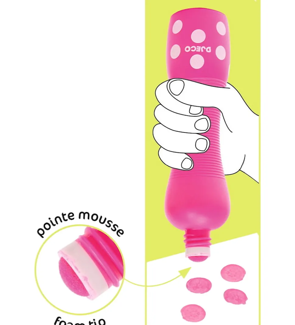 Djeco Prikmarkører - 4 stk. - Neon