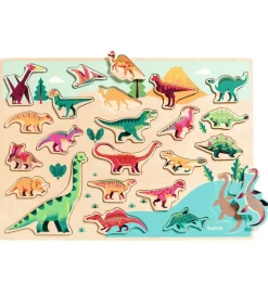 Djeco Puslespil - 22 Brikker - Puzzlo Dino