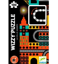 Djeco Puslespil - 100 Brikker - The Lively City