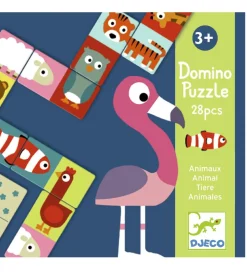 Djeco Puslespil - 28 Dele - Domino