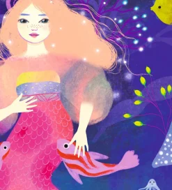 Djeco Puslespil - Ella The Mermaid - 36 Brikker