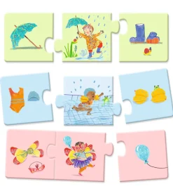 Djeco Puslespil - 8x3 - My Daily Life