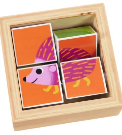 Djeco Puslespil - 3x4 Brikker - Træ - Tournibist