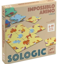 Djeco Puslespil - 9x4 Brikker - Animo