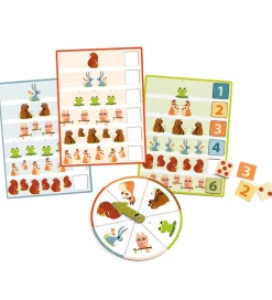 Djeco Spil - Bingo 1,2,3 - Talleg