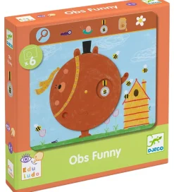 Djeco Spil - Find Og Drej - Obs Funny