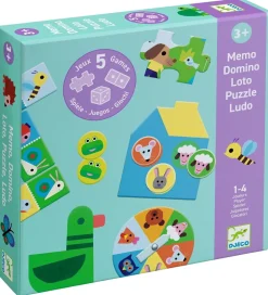 Djeco Spil - 5-i-1 - At The Farm