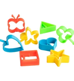 Dëna Aktivitetslegetøj - Silikone - Magisk Flip - 8 Dele - Neon