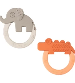 Done By Deer Bidering - 2-pak - Deer Friends - Papaya/Sand