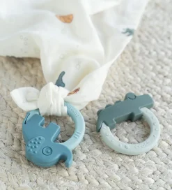 Done by Deer Bidering - 2-pak - Deer Friends - Blå/Grøn