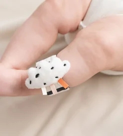 Done By Deer Håndledsranglesæt - 2-pak - Happy Clouds - Blå