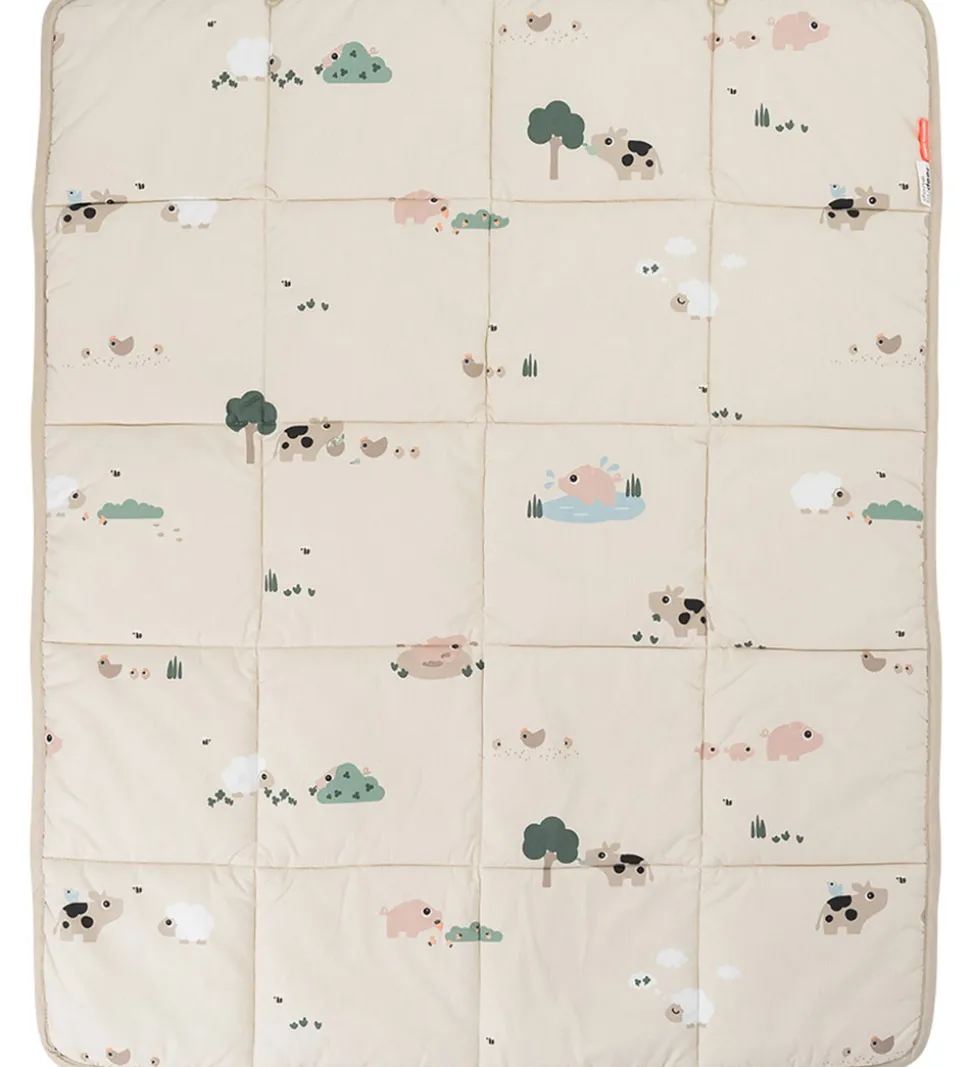 Done by Deer Legetæppe - Tiny Farm - 80x100 cm - Sand