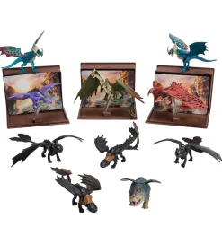 Dragons Legetøj - Asst. - Movie Mini Collectible Dragons