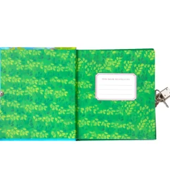 Eeboo Dagbog m. Lås - Regnskoven