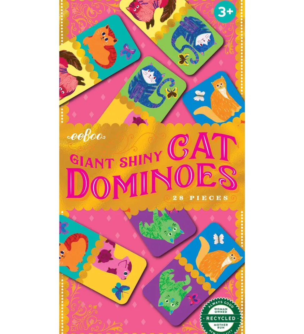 Eeboo Dominospil - 28 Brikker - Katte