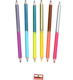 Eeboo Farveblyanter - 6 Stk. - Jumbo - Axolotl