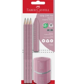 Faber-Castell Blyantsæt - 5 Dele - Rosa