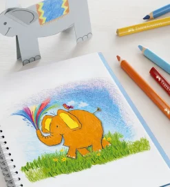 Faber-Castell Farveblyanter - Trekantet - Jumbo - 5,4 mm - 24 st