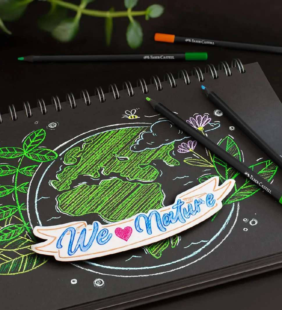 Faber-Castell Farveblyanter - 12 stk. - Trekantet - Multi