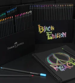 Faber-Castell Farveblyanter - Trekantet - Black Edition - 100 St
