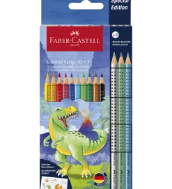 Faber-Castell Farveblyanter - 13 stk. - Grip Dino