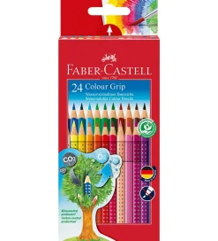 Faber-Castell Farveblyanter - Grip - Akvarel - 24 stk - Multi