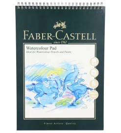 Faber-Castell Maleblok - Akvarel - 10 ark - A4