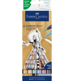 Faber-Castell Tuscher - 6 Stk. - Goldfaber Sketch - Fashion