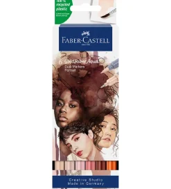 Faber-Castell Tuscher - 6 stk. - Portrait