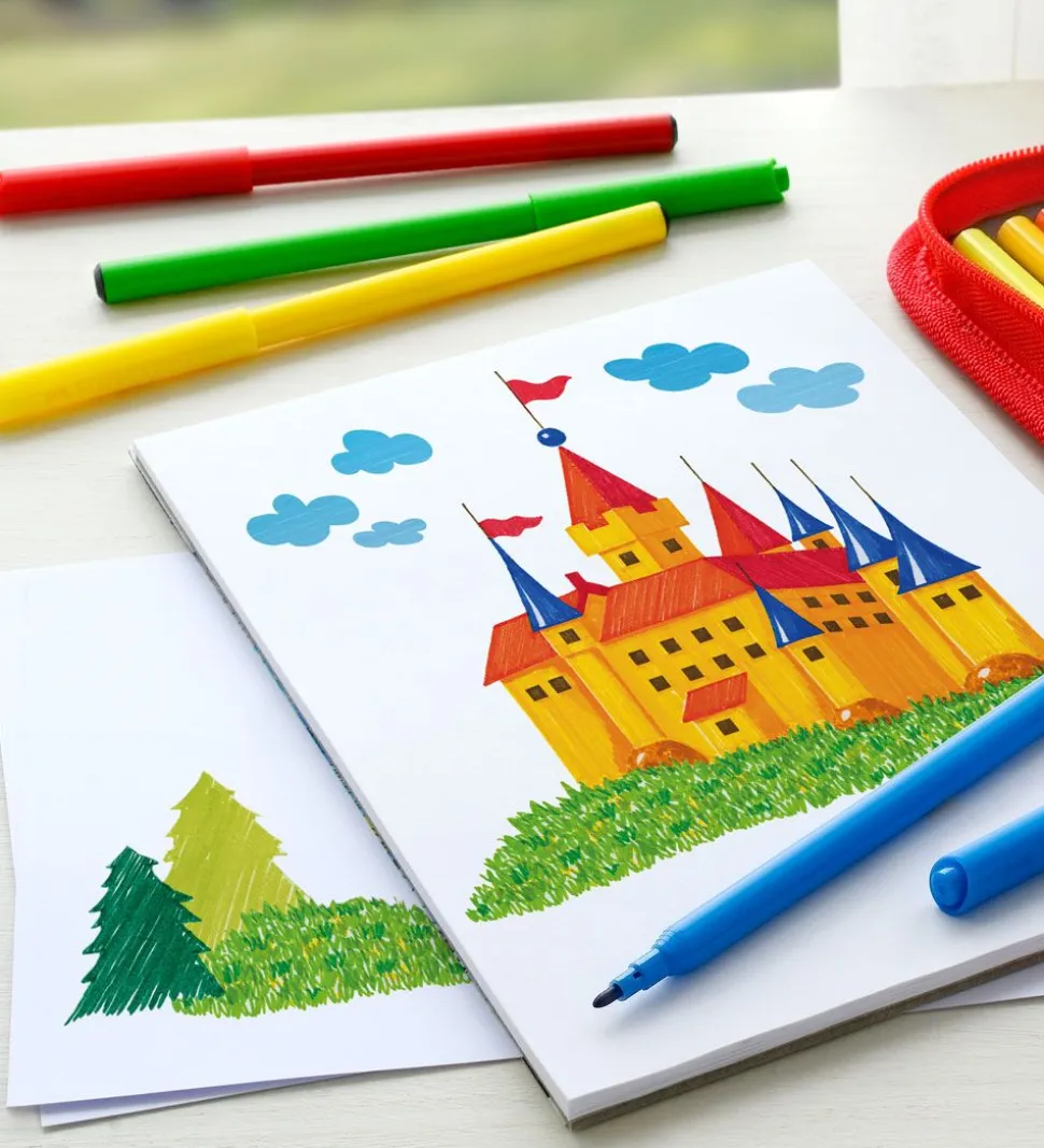 Faber-Castell Tuscher - Børn - 36 stk - Multifarvet