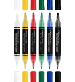 Faber-Castell Tuscher - Shake & Paint Akryl - 6 Stk. - Multi