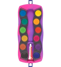 Faber-Castell Vandfarve - Unicorn Pink - 12 Farver + Chinese Whi