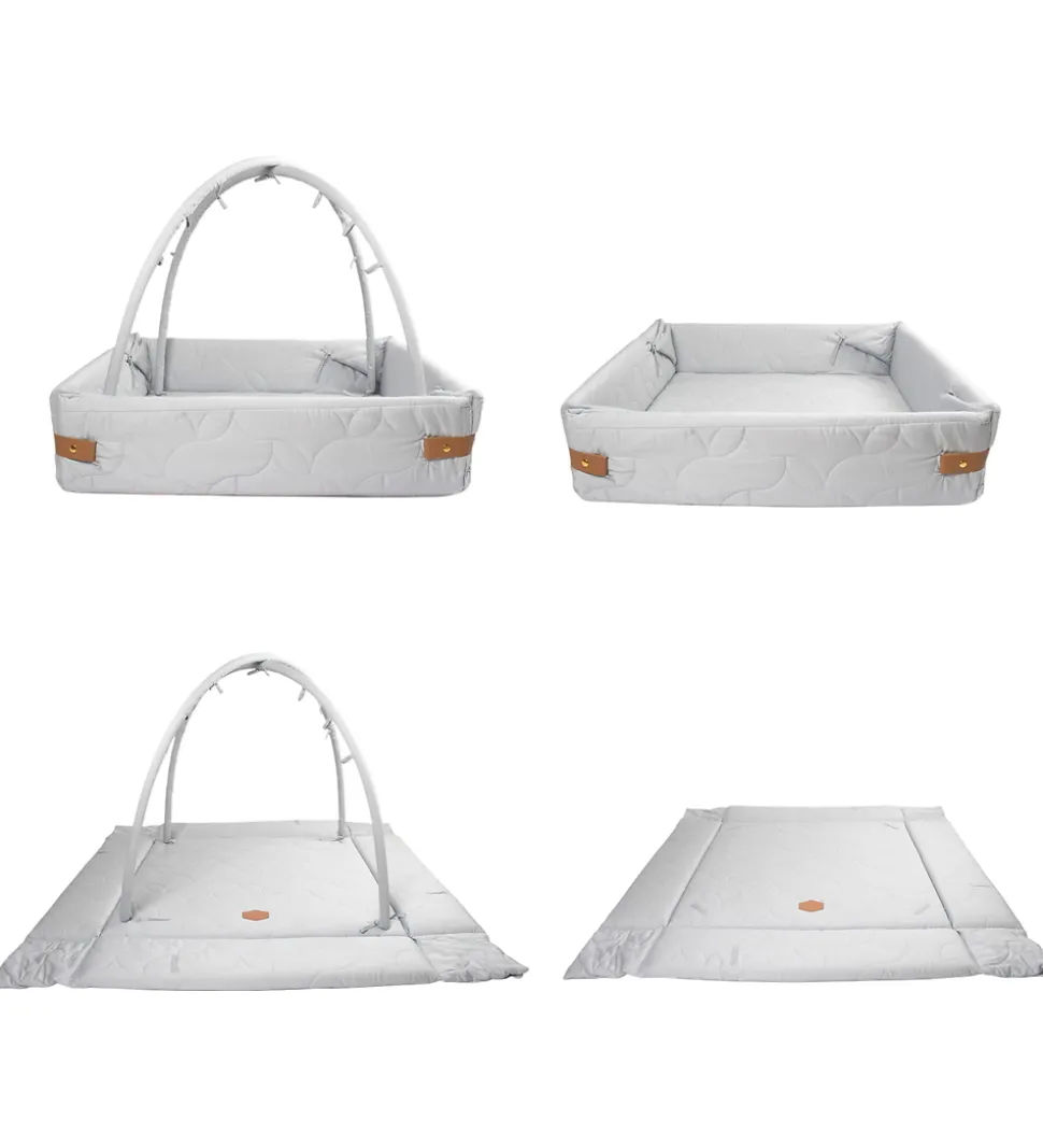 Filibabba Aktivitetsnest - Soft Quilt - Pearl Blue