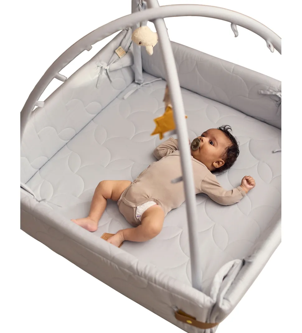 Filibabba Aktivitetsnest - Soft Quilt - Pearl Blue