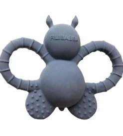 Filibabba Bidering - Naturgummi - Felix The Fly - Muddly Blue