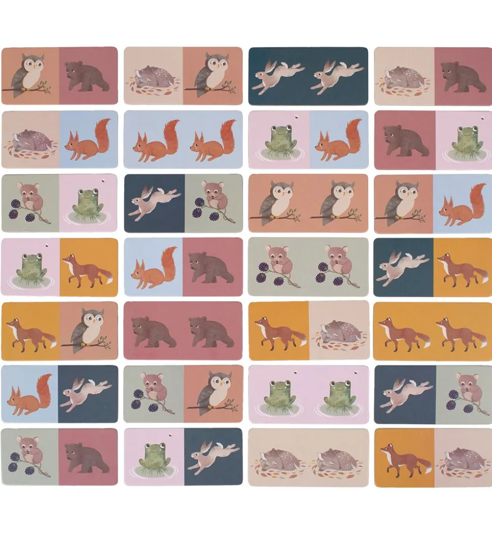 Filibabba Domino - Nordiske Dyr